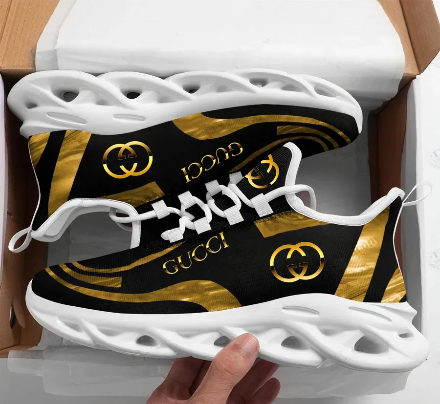 Gucci Golden Black Premium Max Soul Shoes Luxury Brand MSS009