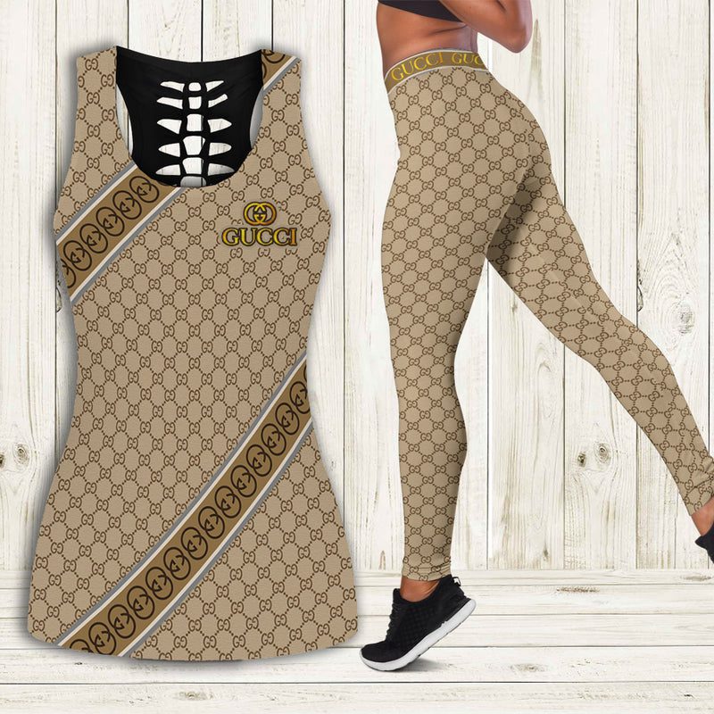 Gucci-Tank-Top-Leggings-Set-Luxury-Brand-For-Women-Yoga-Gym Gucci Tank Top Leggings Set Luxury Brand For Women Yoga Gym