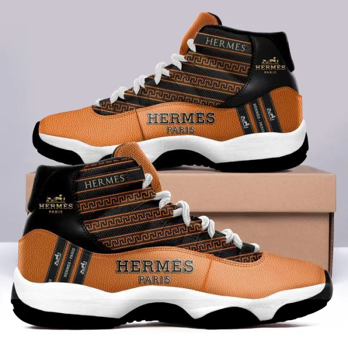 Hermes Paris Air Jordan 11 Sneakers Shoes JD11054