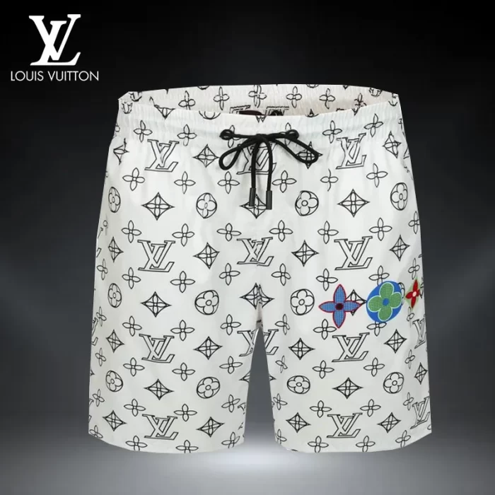 Louis Vuitton 3D Luxury All Over Print Shorts Pants For Men lv