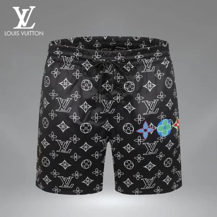 Louis Vuitton Luxury Brand All Over Print Shorts Pants For Men