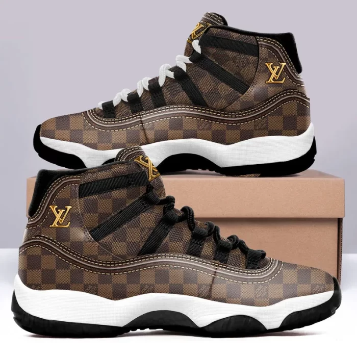 Louis Vuitton Monogram Air Jordan 11 Sneakers Shoes LV JD11029