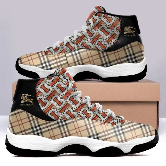 Luxury Burberry Air Jordan 11 Sneakers Shoes JD11026