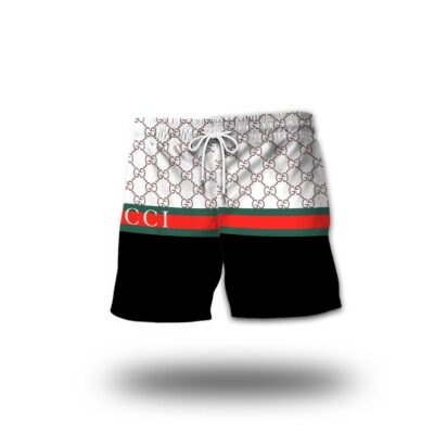 New Hot Gucci Luxury Pants All Over Print Shorts For Men