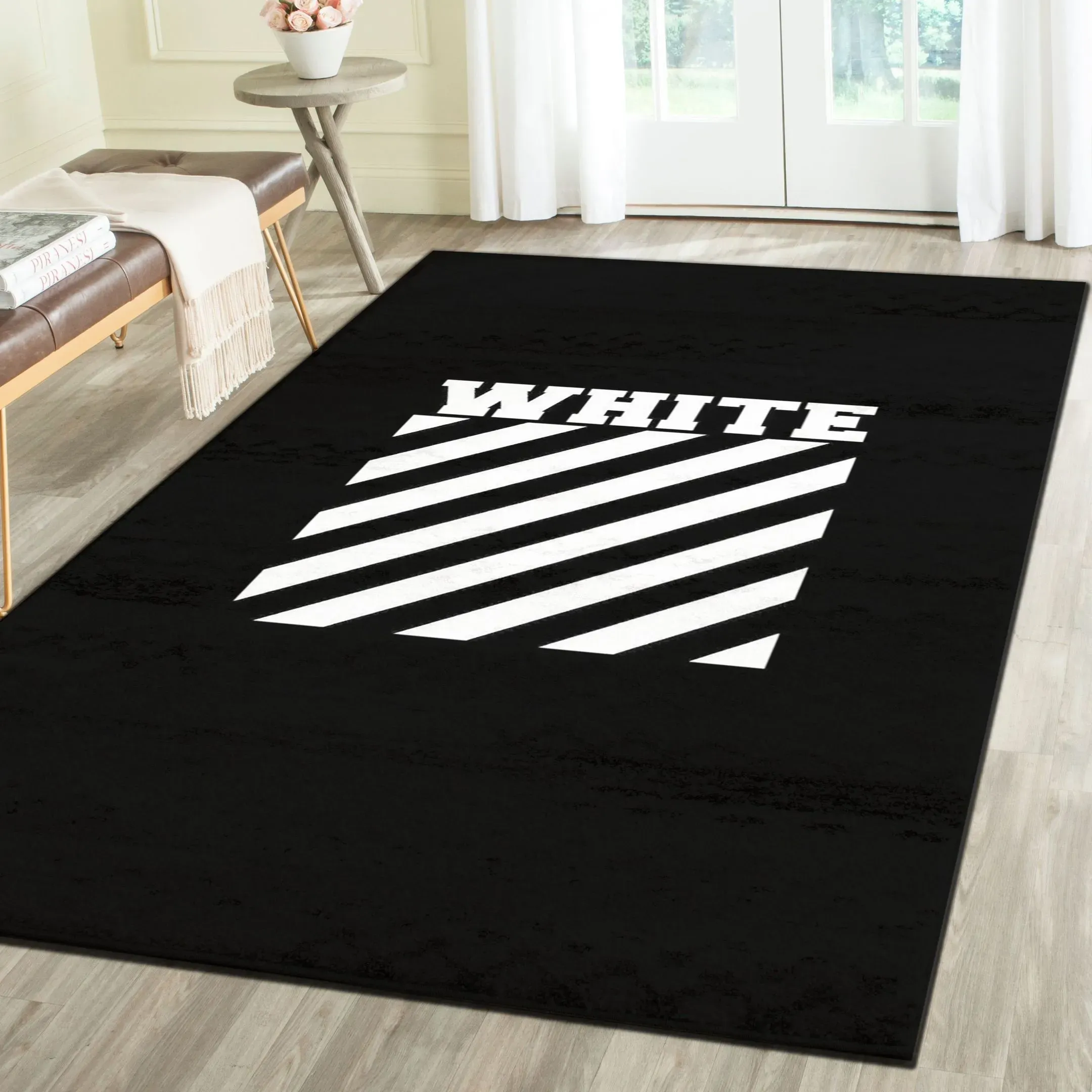 Off-White-Fashion-Logo-Limited-Luxury-Brand-Area-Rug-Carpet-Floor-Decor-RR3131 Off-White Fashion Logo Limited Luxury Brand Area Rug Carpet Floor Decor RR3131