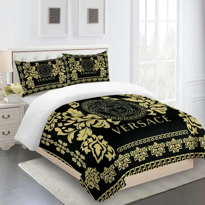 Versace New Luxury Brand Bedding Set Bedspread Duvet Cover Set BS359