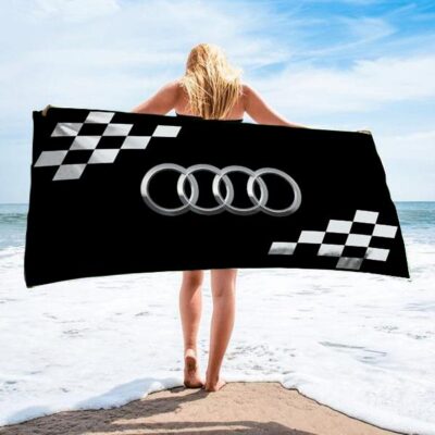 Audi Beach Towel Luxury Brand Hot Trending Summer 2023 BT00574