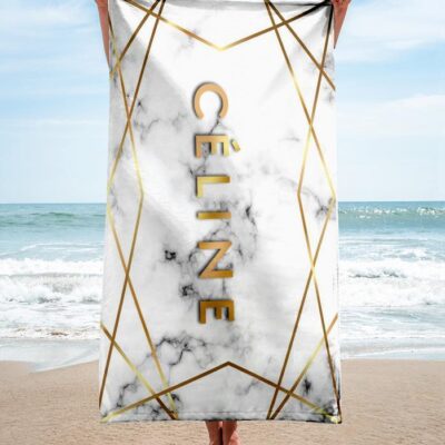 Celine Beach Towel Luxury Brand Hot Trending Summer 2023 BT00543