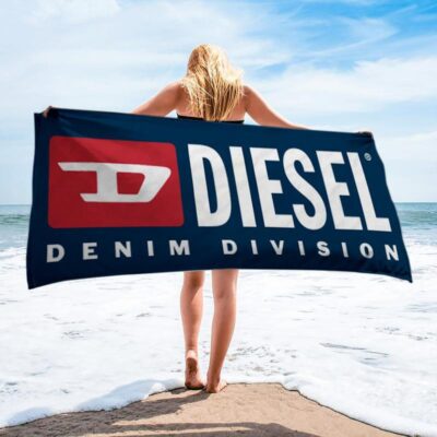 Diesel Beach Towel Luxury Brand Hot Trending Summer 2023 BT00538
