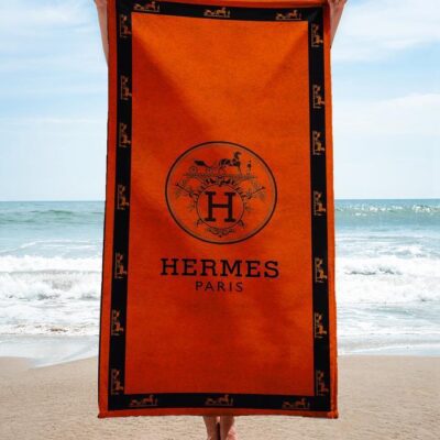 Hermes Beach Towel Luxury Brand Hot Trending Summer 2023 BT00483
