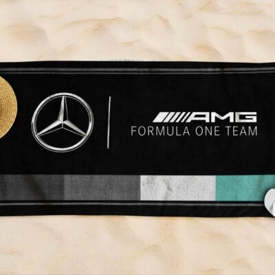 Mercedes Beach Towel Luxury Brand Hot Trending Summer 2023 BT00411