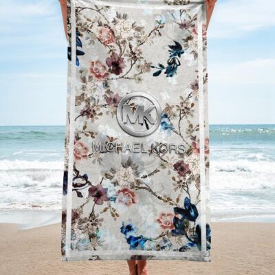 Michael Kors Beach Towel Luxury Brand Hot Trending Summer 2023 BT00405