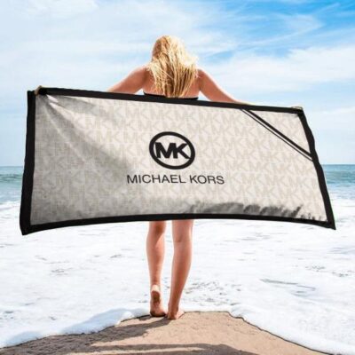 Michael Kors Beach Towel Luxury Brand Hot Trending Summer 2023 BT00408
