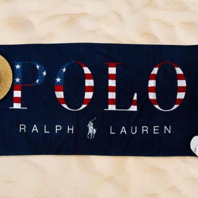 Ralph Lauren Corporation Beach Towel Luxury Brand Hot Trending Summer 2023 BT00363