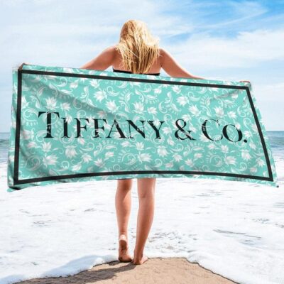 Tiffany & Co. Beach Towel Luxury Brand Hot Trending Summer 2023 BT00346