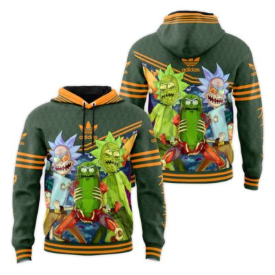 Adidas Rick and Morty Unisex Hoodie Luxury Brand Gifts 2023 JH1996