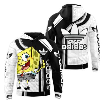 Adidas Spongebob Unisex Hoodie Luxury Brand Gifts 2023 JH2024