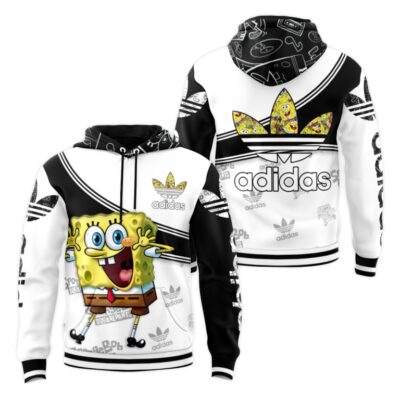 Adidas Spongebob Unisex Hoodie Luxury Brand Gifts 2023 JH2025