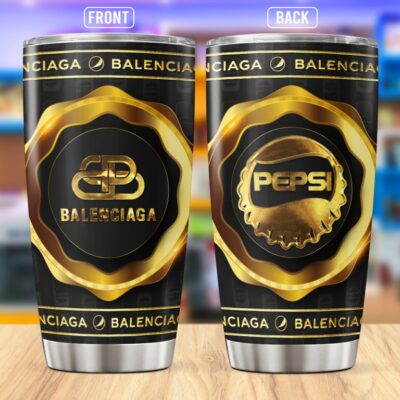 Balenciaga Pepsi Stainless Steel Tumbler 20Oz/30Oz