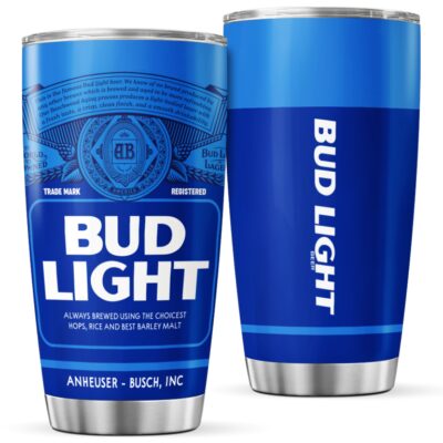 Bud Light Stainless Steel Tumbler 20Oz30Oz 1