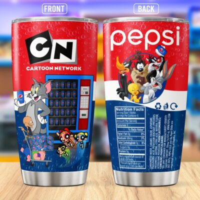 Cartoon Network Pepsi Stainless Steel Tumbler 20Oz/30Oz