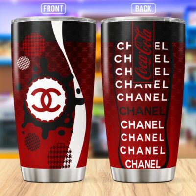 Chanel Coca Cola Stainless Steel Tumbler 20Oz/30Oz