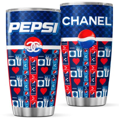 Chanel Pepsi Stainless Steel Tumbler 20Oz30Oz 1