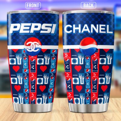 Chanel Pepsi Stainless Steel Tumbler 20Oz/30Oz