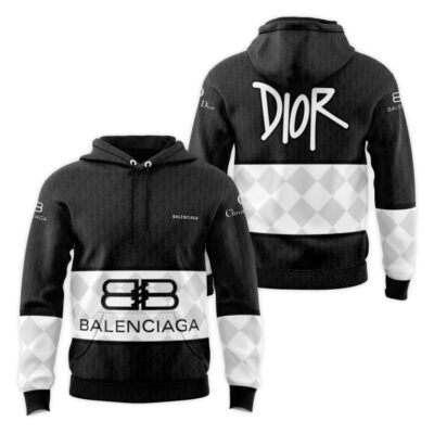 Dior Balenciaga Unisex Hoodie Luxury Brand Gifts 2023 JH2328