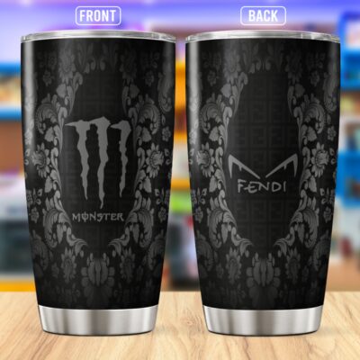Fendi Monster Stainless Steel Tumbler 20Oz/30Oz