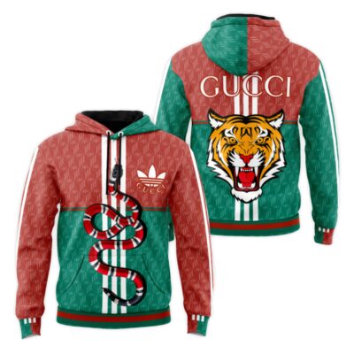 Gucci Adidas Unisex Hoodie Luxury Brand Gifts 2023 JH2133