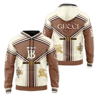 Gucci Burberry Unisex Hoodie Luxury Brand Gifts 2023 JH2137