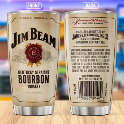 Jim Beam Stainless Steel Tumbler 20Oz/30Oz