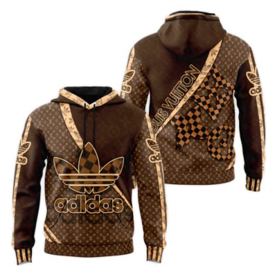 Louis Vuitton Adidas Unisex Hoodie Luxury Brand Gifts 2023 JH2107