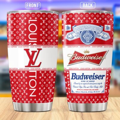 Louis Vuitton Budweiser Stainless Steel Tumbler 20Oz/30Oz
