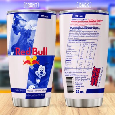 Mickey Red Bull Stainless Steel Tumbler 20Oz/30Oz