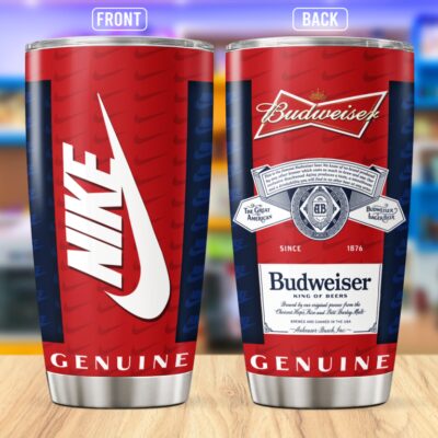 Nike Budweiser Stainless Steel Tumbler 20Oz/30Oz