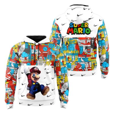 Nike Mario Unisex Hoodie Luxury Brand Gifts 2023 JH1954