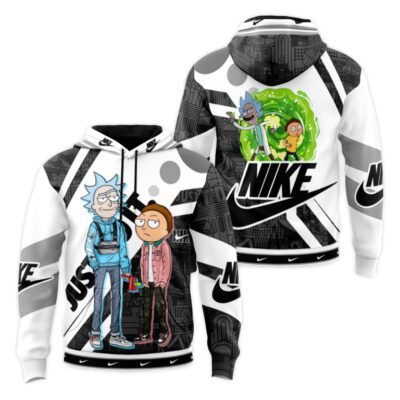 Nike Rick and Morty Unisex Hoodie Luxury Brand Gifts 2023 JH1982