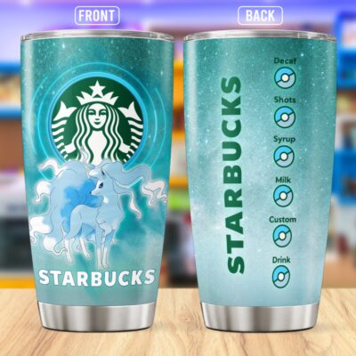 Pokemon Starbuck Stainless Steel Tumbler 20Oz/30Oz