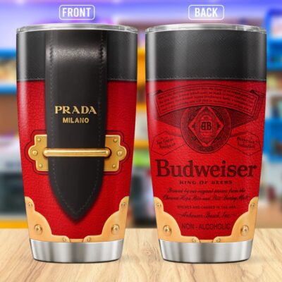 Prada Budweiser Stainless Steel Tumbler 20Oz/30Oz
