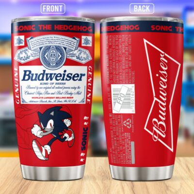 Sonic Budweiser Stainless Steel Tumbler 20Oz/30Oz