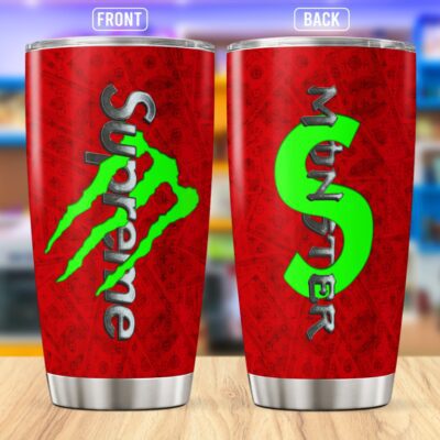 Supreme Monster Stainless Steel Tumbler 20Oz/30Oz