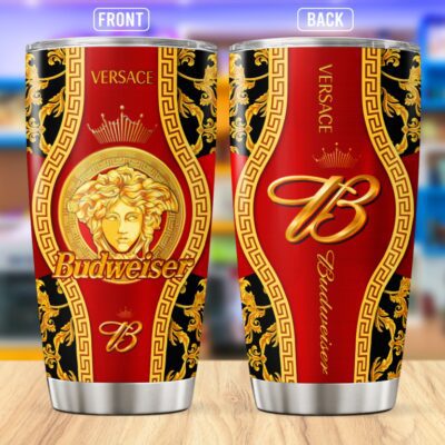 Versace Budweiser Stainless Steel Tumbler 20Oz/30Oz