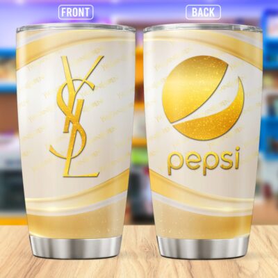 Yves Saint Laurent Pepsi Stainless Steel Tumbler 20Oz/30Oz