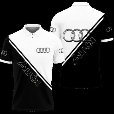 Audi Polo Shirt Luxury Car Brand Tennis Shirt Golf Shirt PLS005