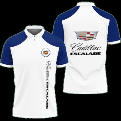 Cadillac Polo Shirt Luxury Car Brand Tennis Shirt Golf Shirt PLS025