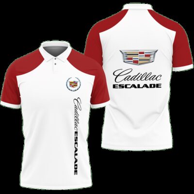 Cadillac Polo Shirt Luxury Car Brand Tennis Shirt Golf Shirt PLS026