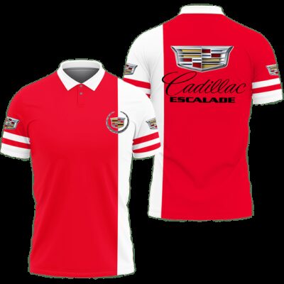Cadillac Polo Shirt Luxury Car Brand Tennis Shirt Golf Shirt PLS029