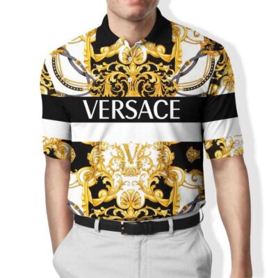 Versace Premium Polo Shirt 2023 Luxury Polo Shirt For Men PLS686